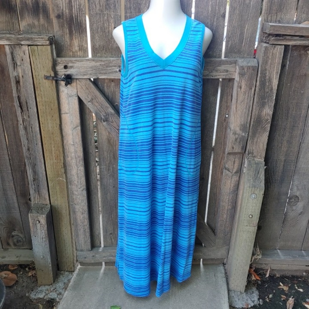 Dreams & Co. Blue Maxi Dress